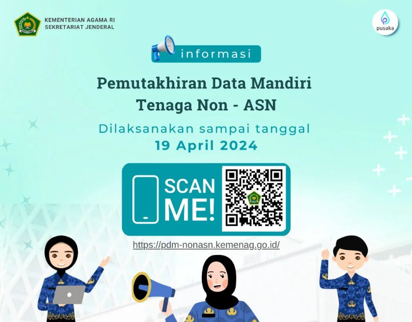 Pemutakhiran Data Tenaga Non ASN di Lingkungan IAIN SAS Bangka Belitung