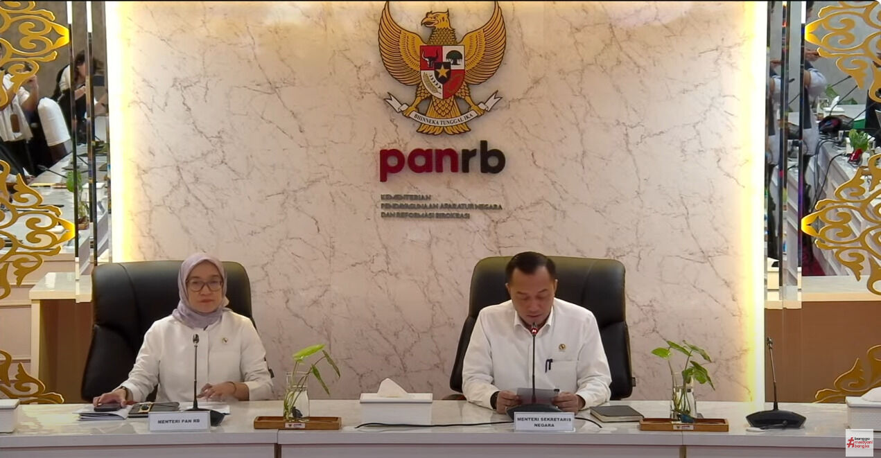 Konferensi Pers Pengangkatan CASN 2024