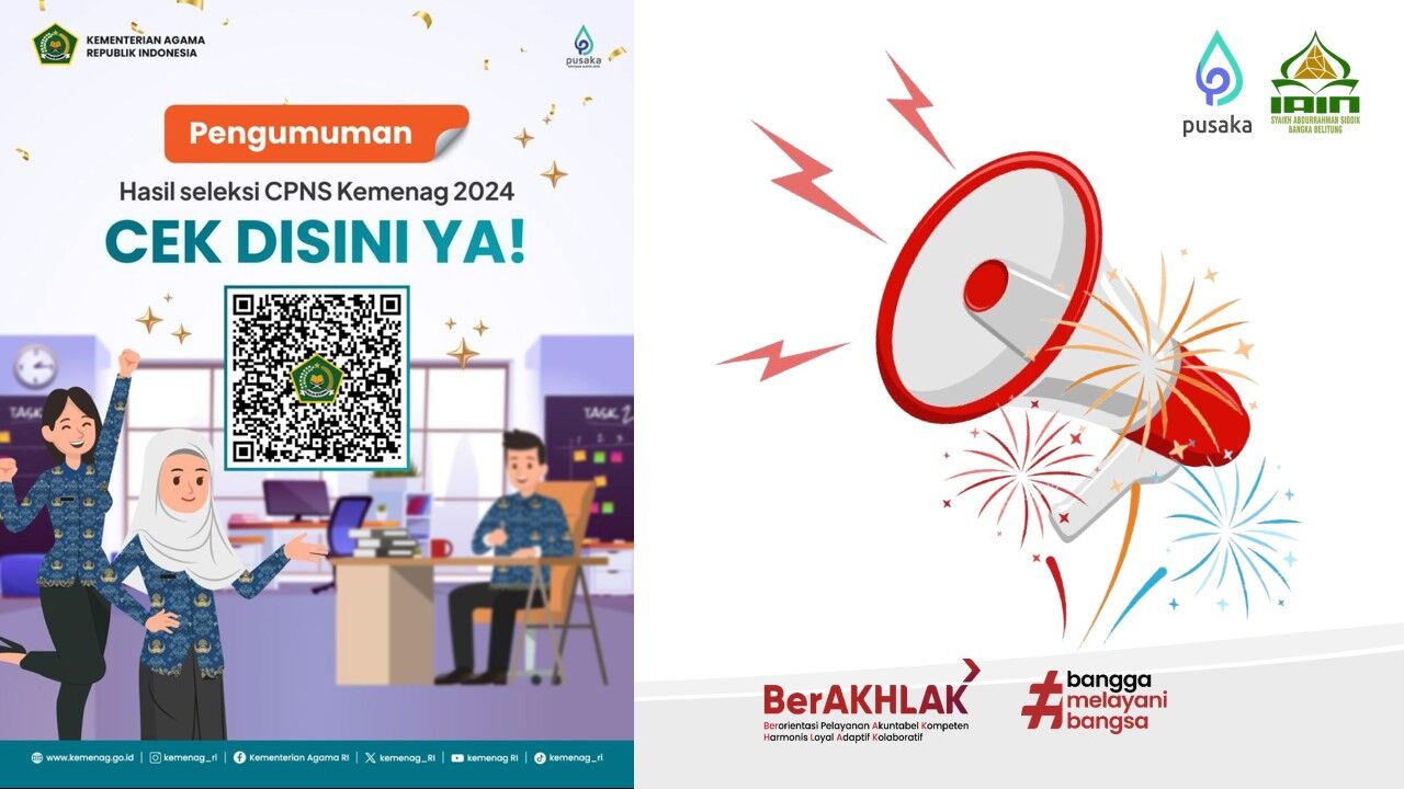 Pengumuman Hasil Seleksi CPNS Kementerian Agama Tahun Anggaran 2024