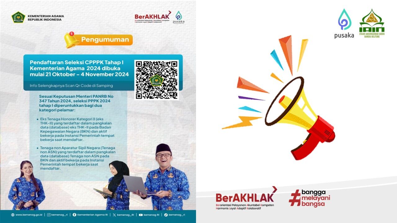 Pengumuman Pengadaan PPPK Kemenag Formasi 2024