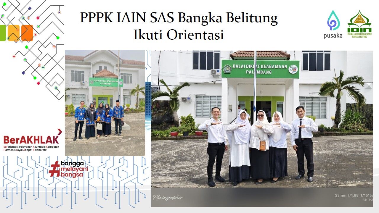 PPPK IAIN SAS Bangka Belitung Ikuti Orientasi
