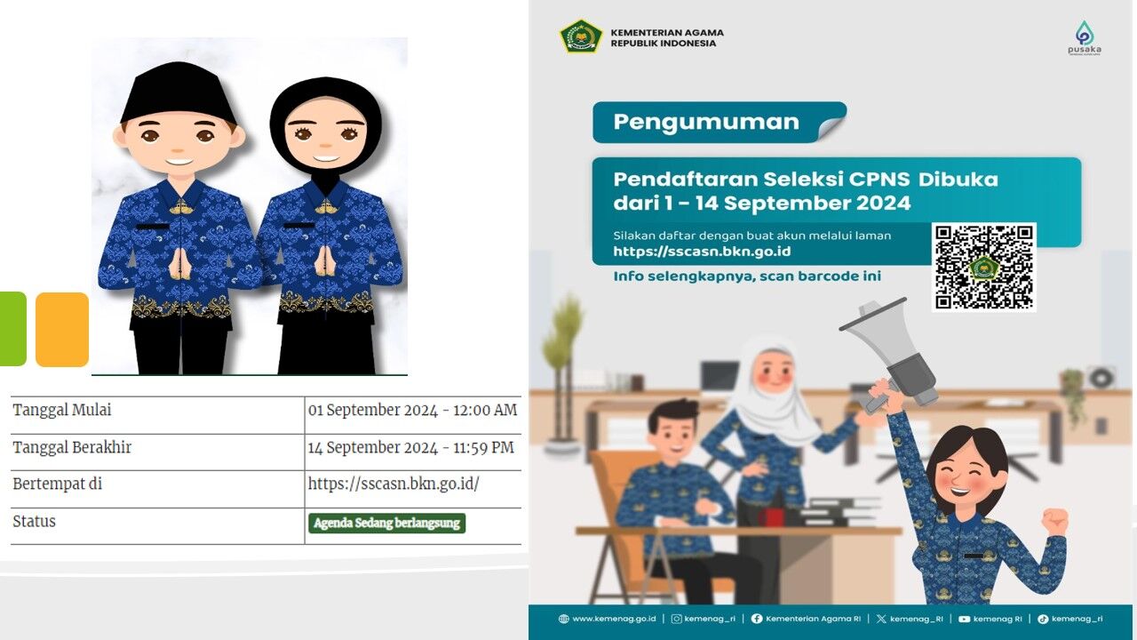 Seleksi CPNS 2024 IAIN SAS Bangka Belitung