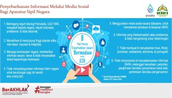 8 Hal harus Diperhatikan ASN dalam Bermedsos