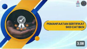 Pemanfaatan Sertifikat SKD CAT BKN