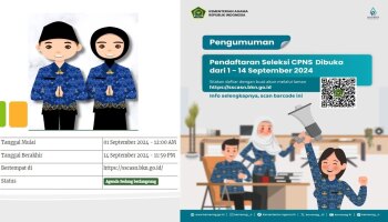 Seleksi CPNS 2024 Kemenag RI Dibuka, 22 Formasi Tersedia untuk IAIN SAS Bangka Belitung