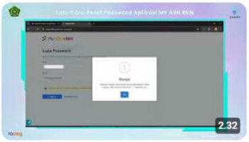 Tata Cara Reset Password MyASN BKN