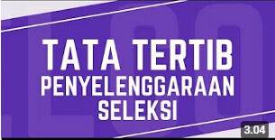 Tata Tertib Seleksi CASN 2024